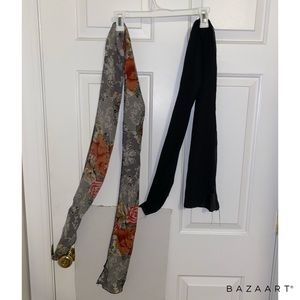 Scarf w/ Flowers